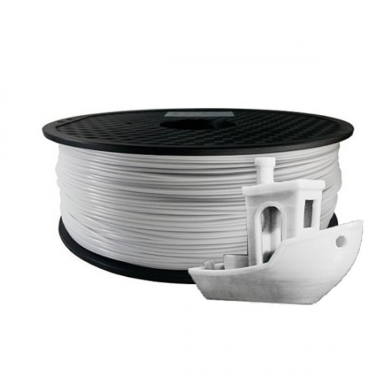 ABS plastic KLEMA 1,75 mm white ABS plastic KLEMA 1,75 mm white