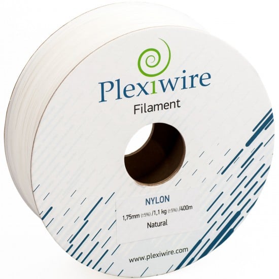 NYLON plastic Plexiwire for 3D printer 1.75 mm natural (300 m / 0.825 kg) NYLON plastic Plexiwire for 3D printer 1.75 mm natural (300 m / 0.825 kg)