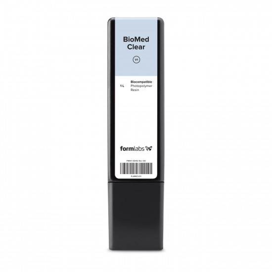 Cartridge Formlabs Biomed Clear Resin, 1L Cartridge Formlabs Biomed Clear Resin, 1L