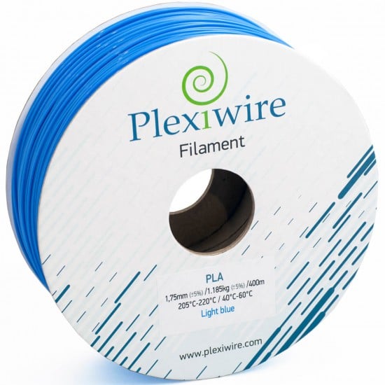 PLA plastic Plexiwire for 3D printer 1.75 mm blue (300 m / 0.9 kg) PLA plastic Plexiwire for 3D printer 1.75 mm blue (300 m / 0.9 kg)