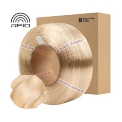 PETG Filament Bambu Lab Transluzent Braun 1.75 mm 1 kg | Ohne Spule