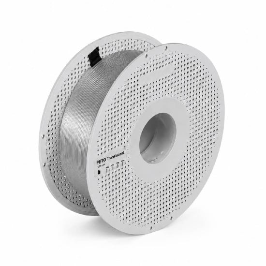 PETG Filament Bambu Lab Transluzent Grau 1.75 mm 1 kg