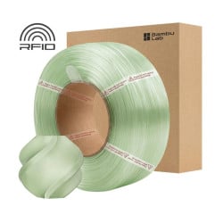 PETG Filament Bambu Lab Transluzent Olivgrün 1.75 mm 1 kg | Ohne Spule