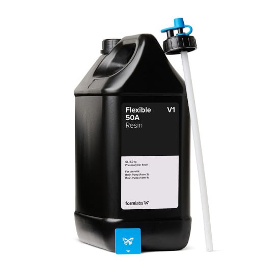 Formlabs Flexible 80A V2 Resin для Form 4, 5л