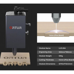 Ortur R2 Smart 20W Лазерный Гравер и Резак