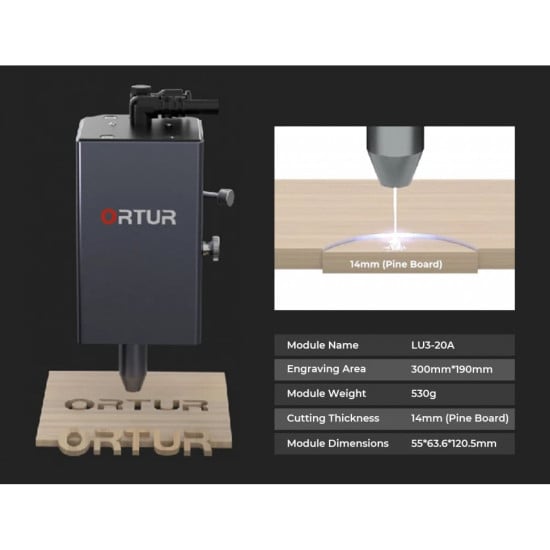 Ortur R2 Smart 20W Laser Engraver & Cutter