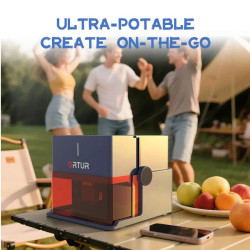 Ortur R1 Portable 5W Laser Engraver and Cutter