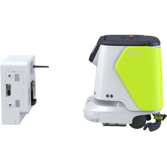 PUDU Docking Station for CC1 Cleaning Robot – Automatic Charging & Water Refill Base