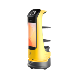 Service robot PUDU KettyBot for delivery and advertising