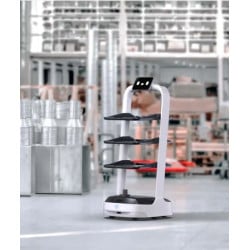 Service-Roboter PUDU PuduBot 2 für Lieferungen und Werbung