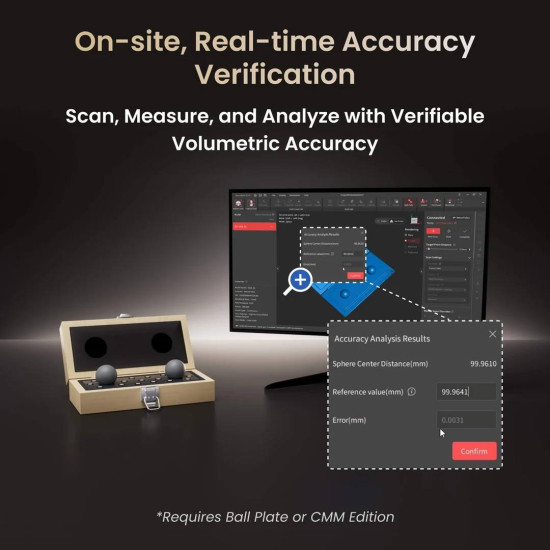 3D-Scanner Revopoint MetroY Ultra CMM Edition