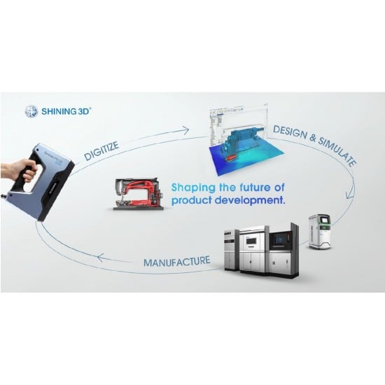 3D scanner SHINING 3D EinScan Pro 2X 2020 3D scanner SHINING 3D EinScan Pro 2X 2020