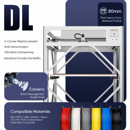 3D-принтер Dowell 3D DL 10-16 | Закрытая Камера