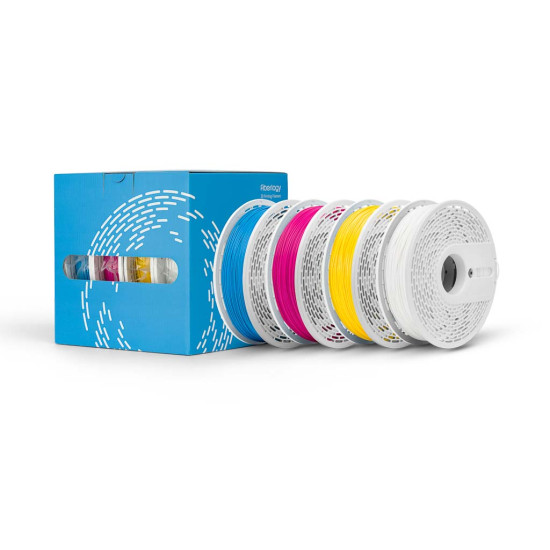 EASY PLA CMYK filament Fiberlogy 1.75 mm 4 x 0.5 kg
