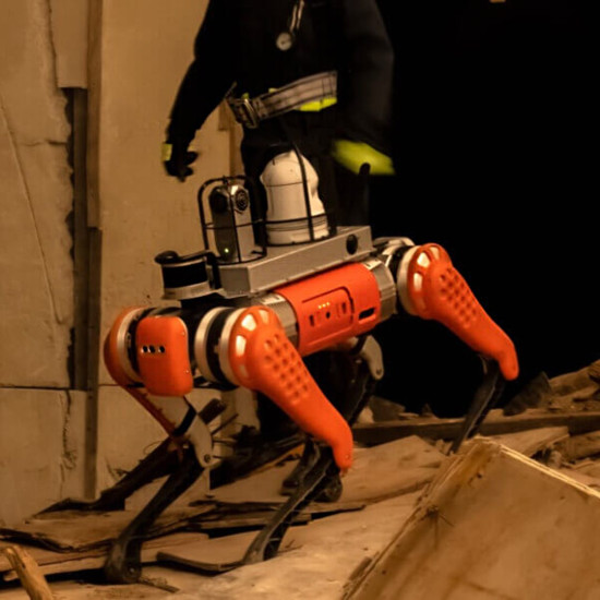 Robo-pies Unitree B2 LiDAR