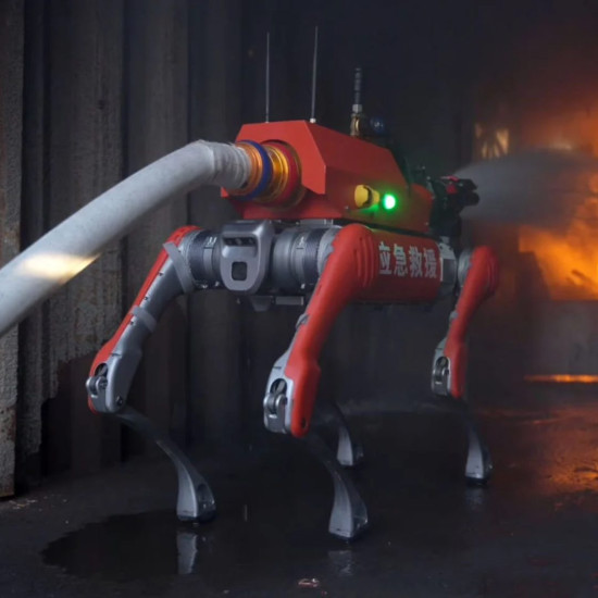 Robo-pies Unitree B2 LiDAR