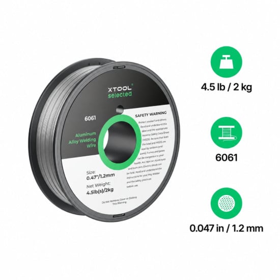 xTool 1.2 mm 6061 Aluminum Welding Wire 2kg Spool