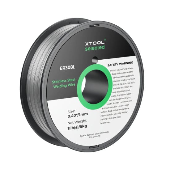 xTool 1 mm ER308L Stainless Steel Welding Wire 5 kg Spool
