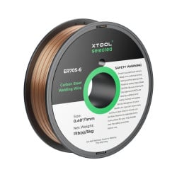 xTool 1 mm ER70S-6 Kohlenstoffstahl-Schweißdraht 5 kg Spule