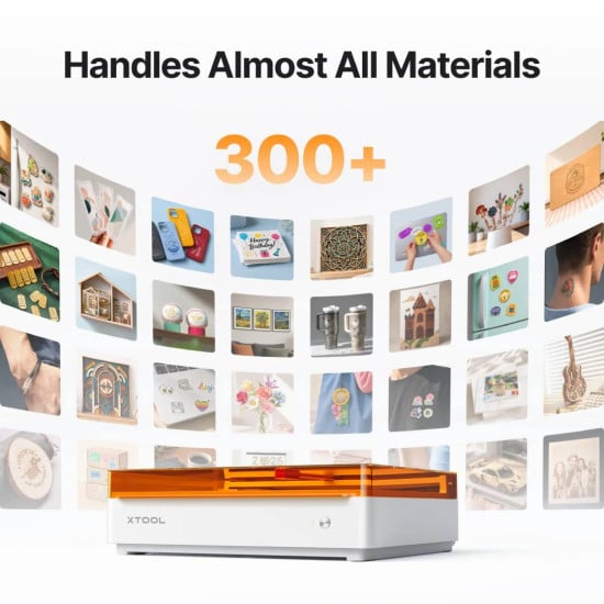 xTool M2 20W Color Craft — лазерный резак и гравер | Deluxe Bundle