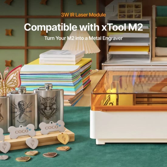 xTool M2 Moduł Laserowy Podczerwieni 3W 1064nm
