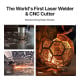 xTool MetalFab Laser Welder and CNC Cutter 1200W Safety Pro Bundle
