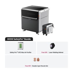 xTool MetalFab Laser Welder and CNC Cutter 800W Safety Pro Bundle