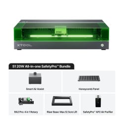 xTool S1 40W Dark All-in-One SafetyPro Class I - Лазерный гравер и резак с закрытым корпусом