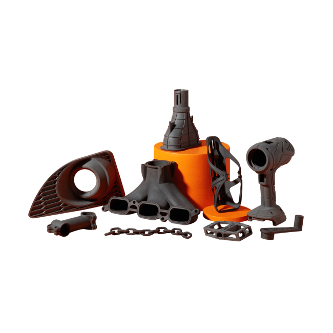 Зразки SLS 3D-друку з Nylon 12 на принтері Formlabs Fuse 1+