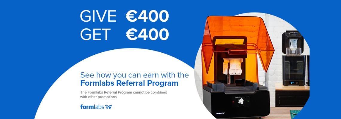 Реферальна програма Formlabs