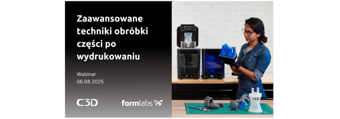 Просунуті методи постобробки в 3D-друці - запис вебінару від Center 3D Print