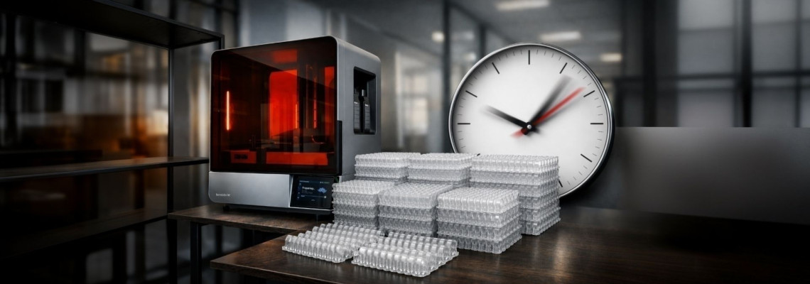 Przemysłowy druk 3D w skali makro: Jak Formlabs Form 4L optymalizuje koszty i czas w zakładach produkcyjnych