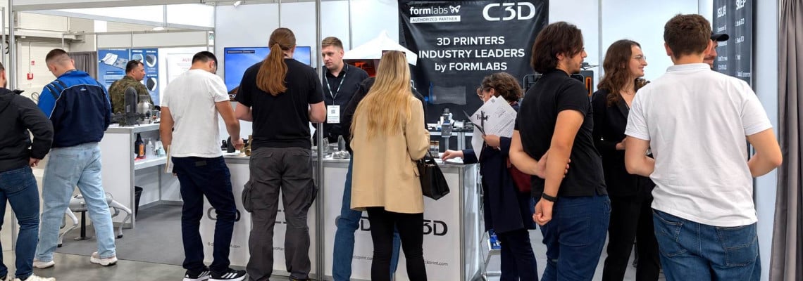 Center 3D Print na Kompozyt-Expo 2026: Druk 3D z metalu, Formlabs SLA/SLS i robotyka