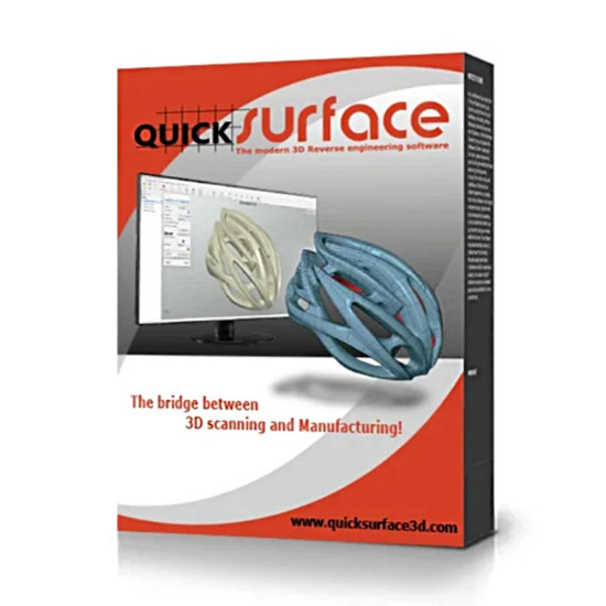 Програмне забезпечення для 3Д-сканера QuickSurface Pro