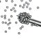 Odblaskowe dwustronne markery magnetyczne AESUBdots Confetti do skanowania 3D