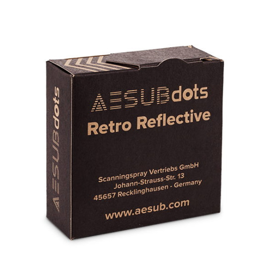 Мітки для 3D сканера AESUBdots Retro Permanent