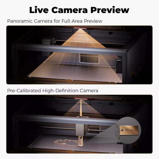 Закритий лазерний гравер Creality Falcon A1
