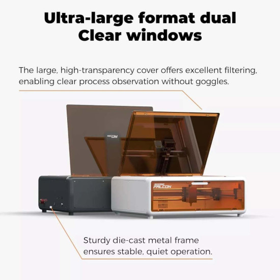 Закритий лазерний гравер Creality Falcon A1