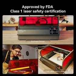 Enclosed laser engraver Creality Falcon 2 Pro 60W