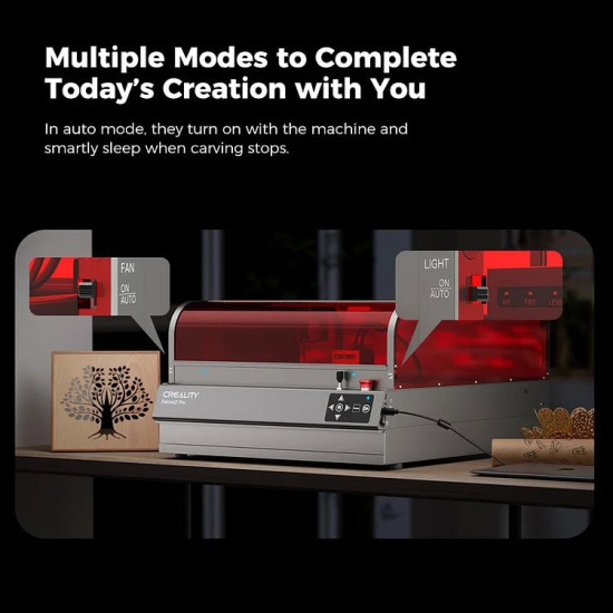 Закритий лазерний гравер Creality Falcon 2 Pro 40W