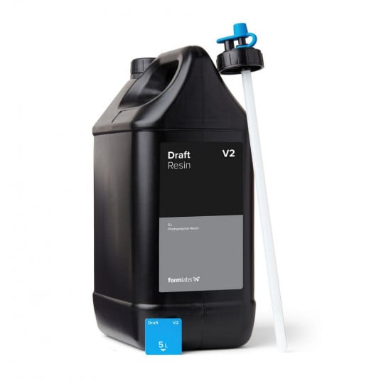 Rapid printing Draft Resin 5L Formlabs