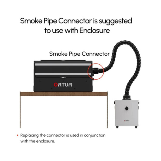 Очищувач диму Ortur 1.0 для лазерних граверів