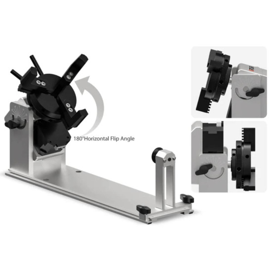 Поворотний патрон Ortur YRC1.0 по осі Y для лазерного гравірувального верстата