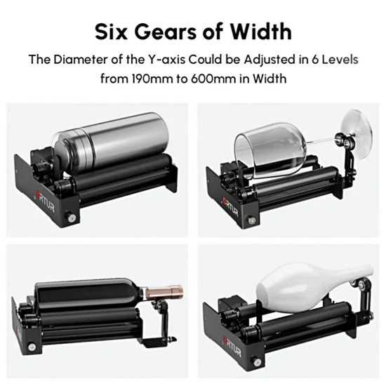 Ortur YRR 3.0 Ротаційний валик для циліндричного гравіювання