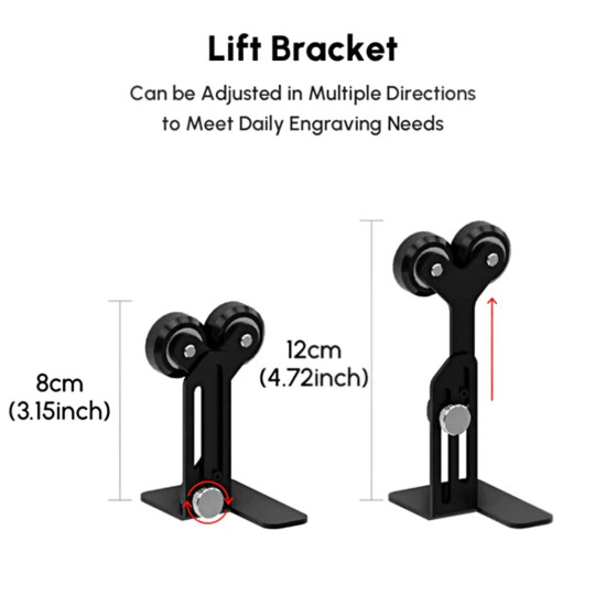 Ortur YRR 3.0 Ротаційний валик для циліндричного гравіювання