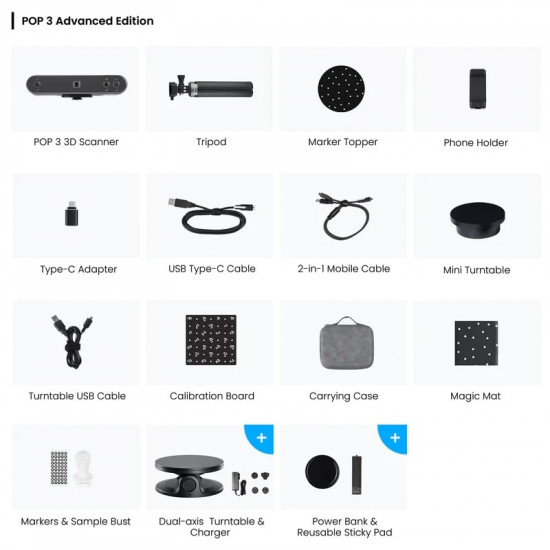 3D scanner Revopoint POP 3
