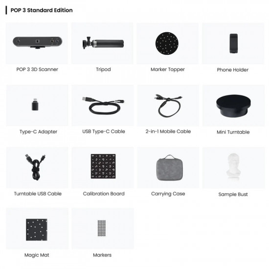 3D scanner Revopoint POP 3