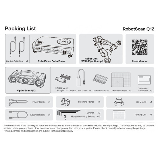 3D сканер SHINING 3D RobotScan Q12