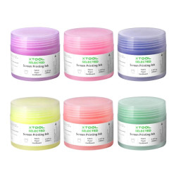 Набір флуоресцентних кольорових чорнил xTool для трафаретного друку 100 мл, 6 кольорів