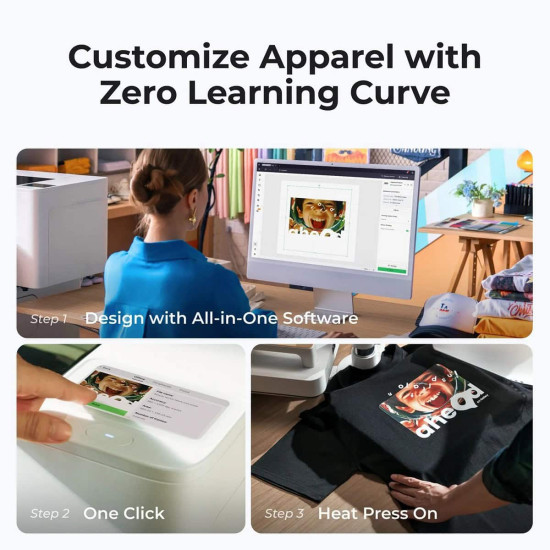 Принтер для друку на одязі xTool Apparel Printer - Standalone